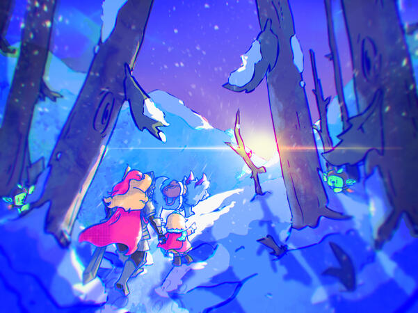 Guardian Tales: Winter Art Entry