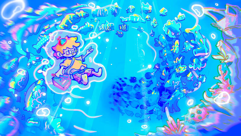 The WaterWorld (Huion Art Contest)